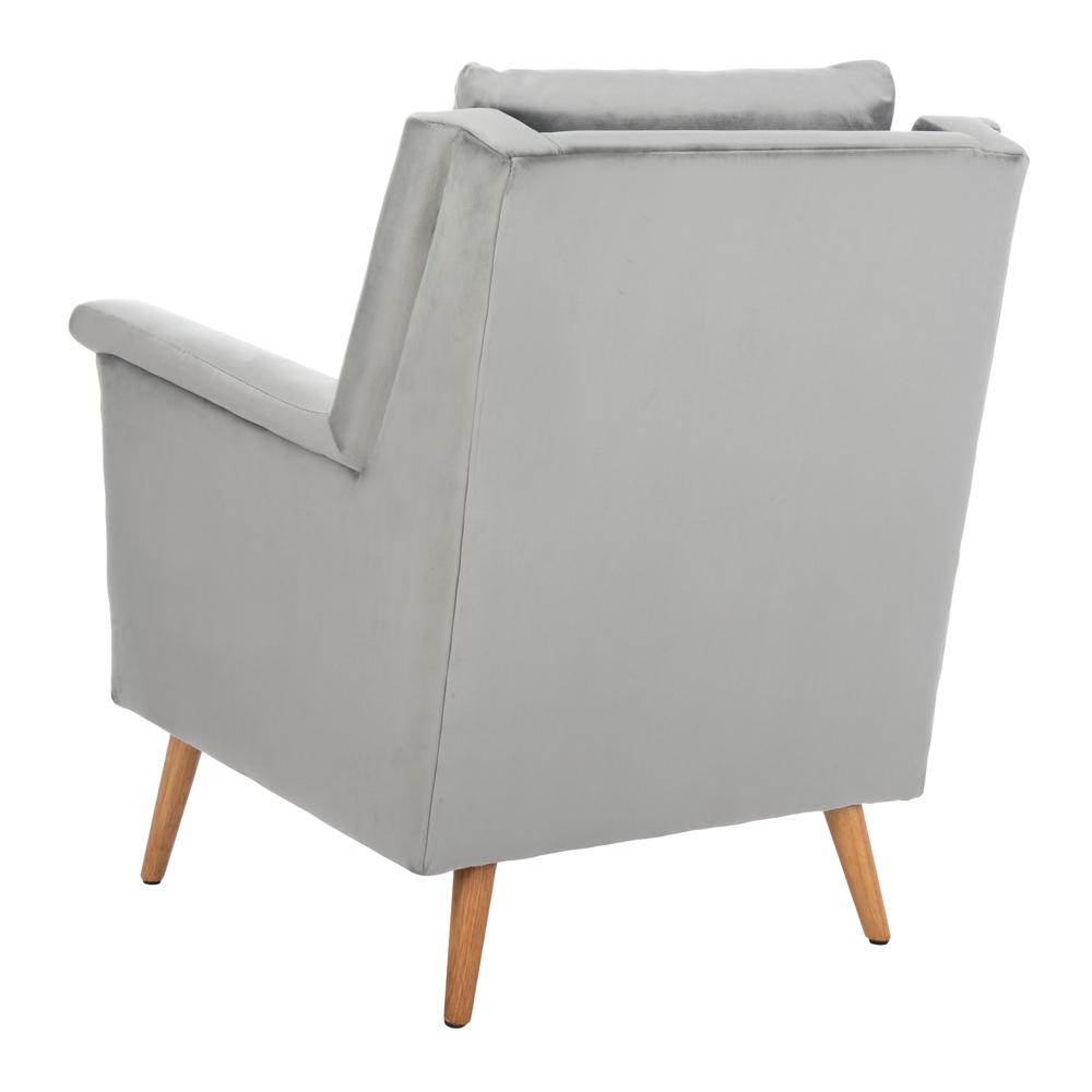 Astrid Mid Century Arm Chair, Stone/Natural. Picture 3
