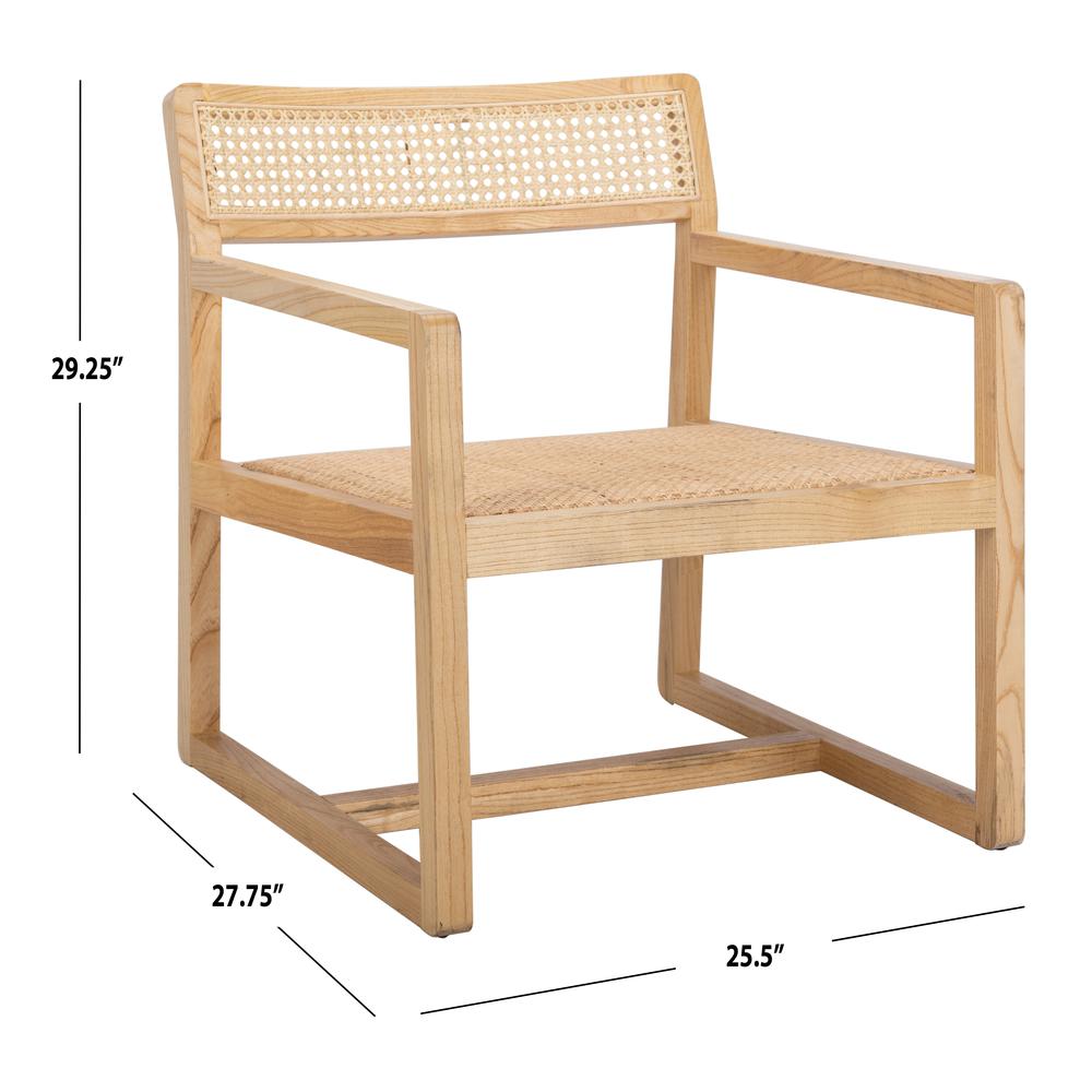 Lula Cane Accent Chair, Natural. Picture 5