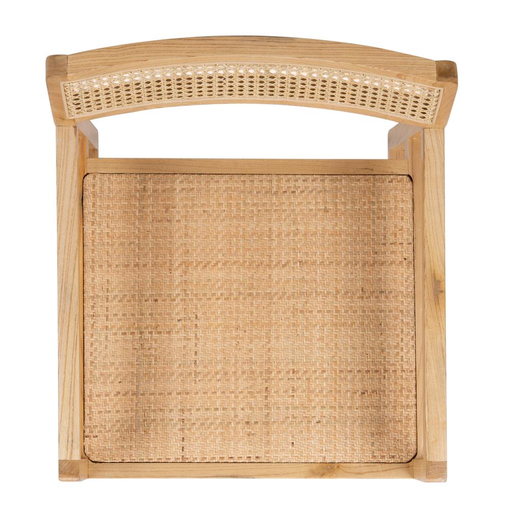 Lula Cane Accent Chair, Natural. Picture 10