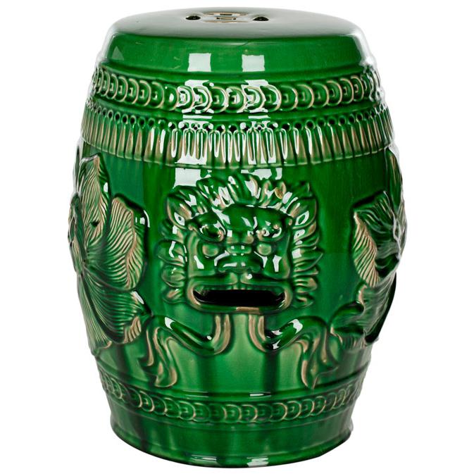 CHINESE DRAGON STOOL. Picture 1