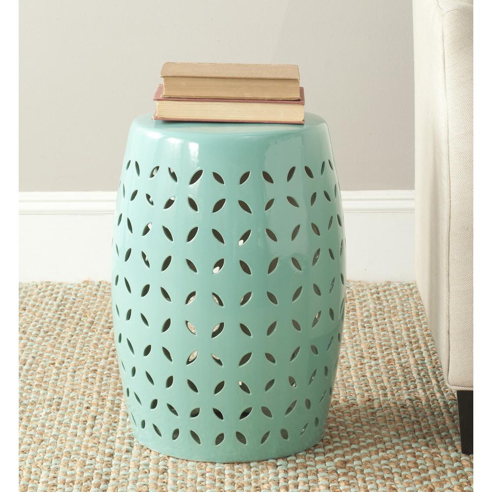 LATTICE PETAL GARDEN STOOL, ACS4509C. Picture 1