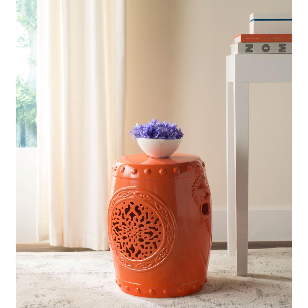FLOWER DRUM GARDEN STOOL, ACS4532D. Picture 1