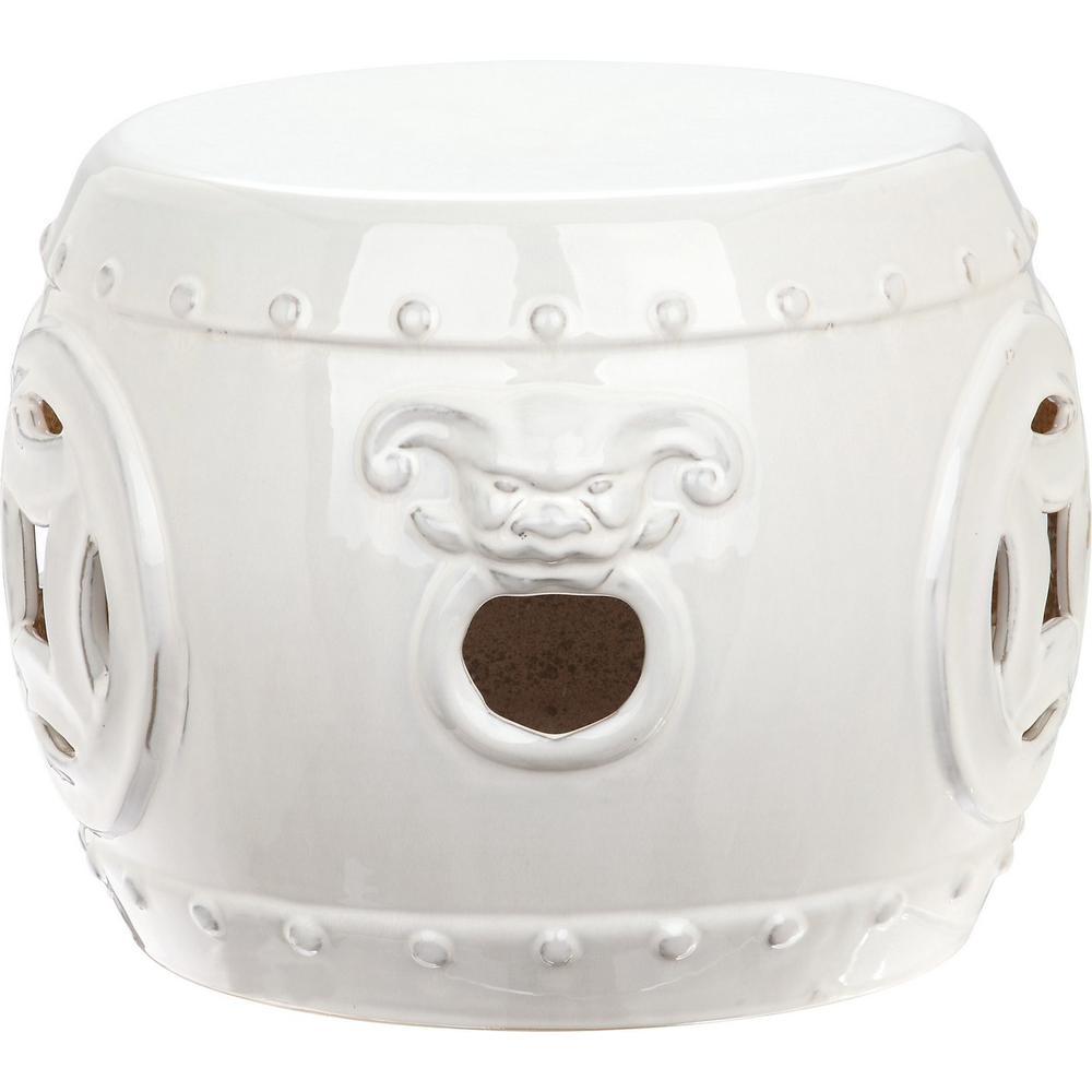 MEI DOUBLE COIN GARDEN STOOL, ACS4534A. Picture 1