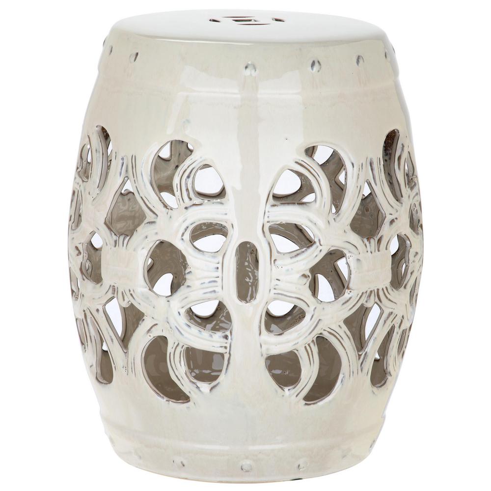 IMPERIAL VINE GARDEN STOOL, ACS4539B. Picture 1