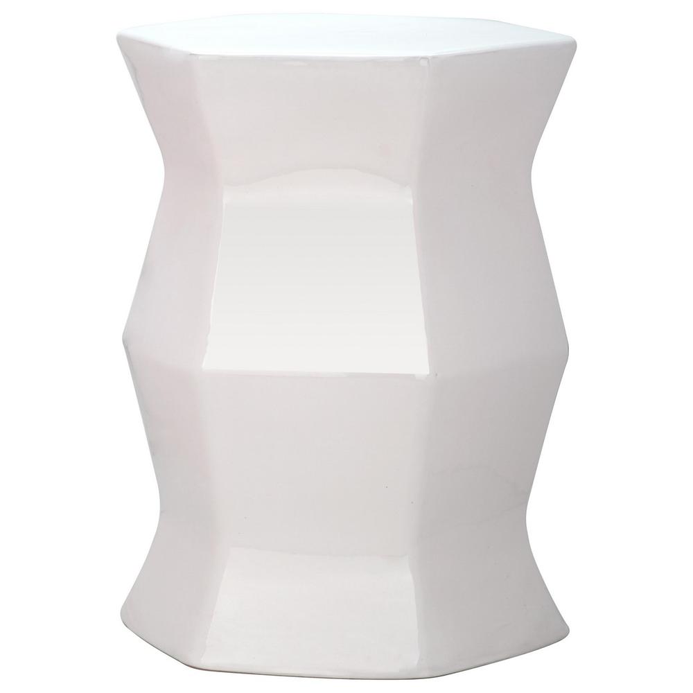 MODERN HEXAGON GARDEN STOOL, ACS4542B. Picture 1