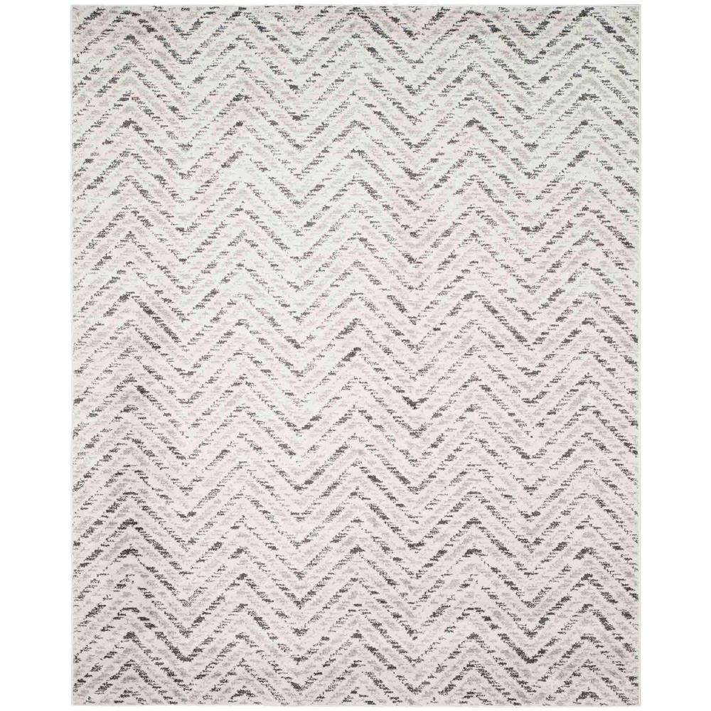 Adirondack, IVORY / CHARCOAL, 8' X 10', Area Rug, ADR104N-8. Picture 1