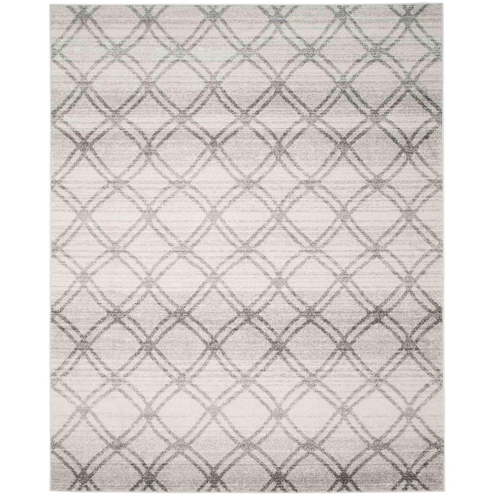 Adirondack, SILVER / CHARCOAL, 8' X 10', Area Rug, ADR105P-8. Picture 1