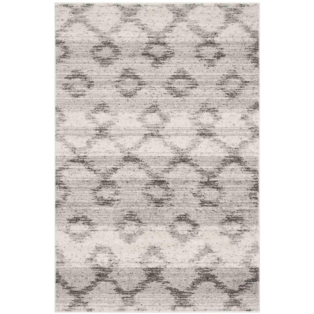 Adirondack, SILVER / CHARCOAL, 4' X 6', Area Rug, ADR106P-4. Picture 1