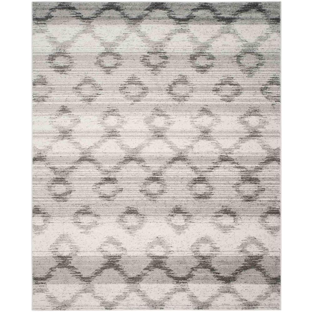 Adirondack, SILVER / CHARCOAL, 8' X 10', Area Rug, ADR106P-8. Picture 1