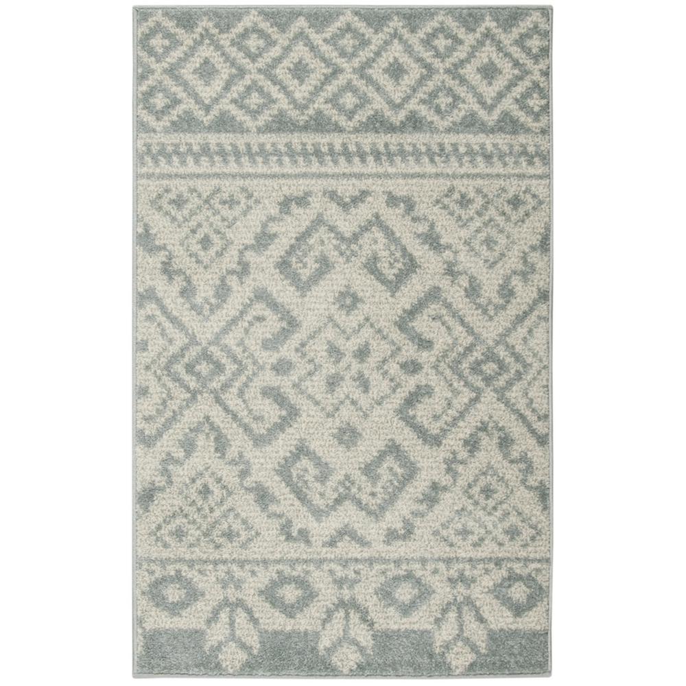Adirondack, SLATE / IVORY, 2'-6" X 4', Area Rug, ADR107T-24. Picture 1