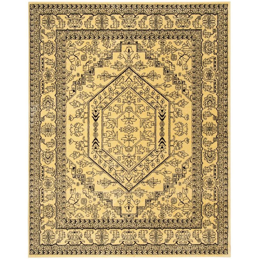 Adirondack, GOLD / BLACK, 8' X 10', Area Rug. Picture 1