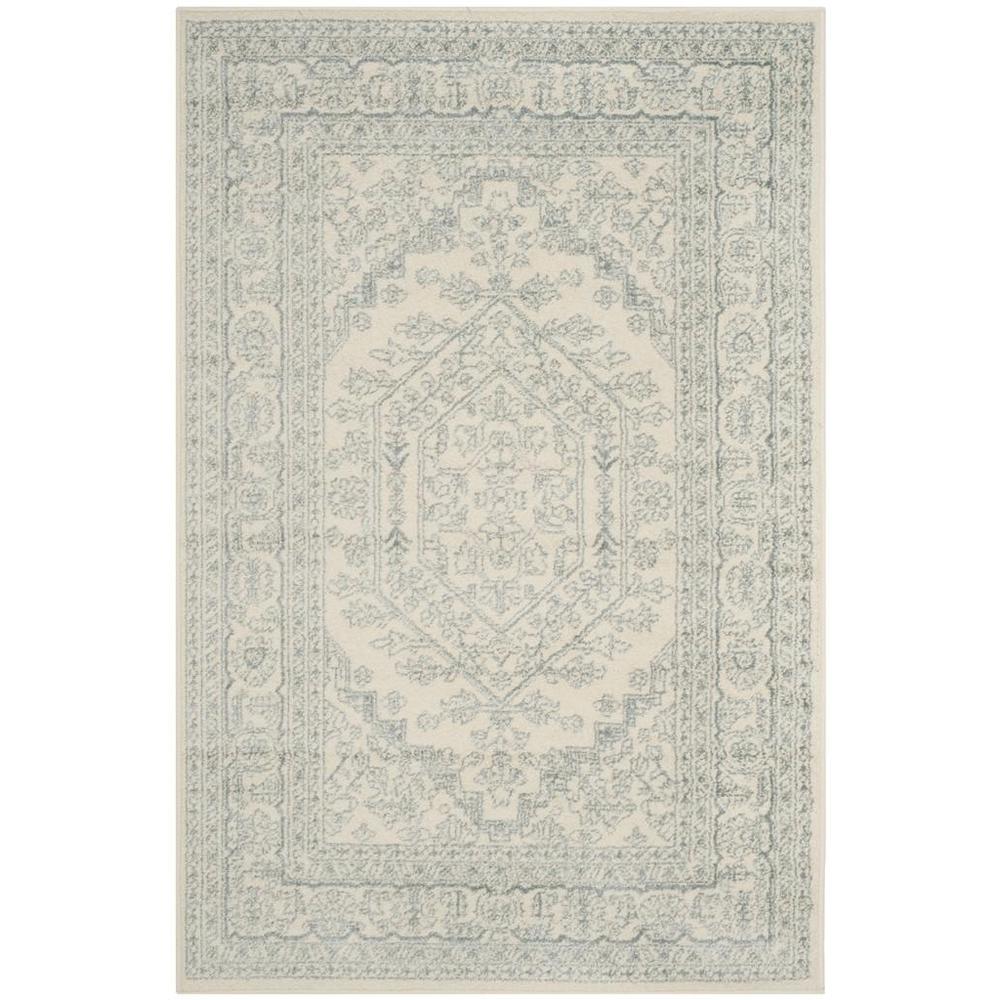 Adirondack, IVORY / SLATE, 10' X 14', Area Rug, ADR108S-10. Picture 1