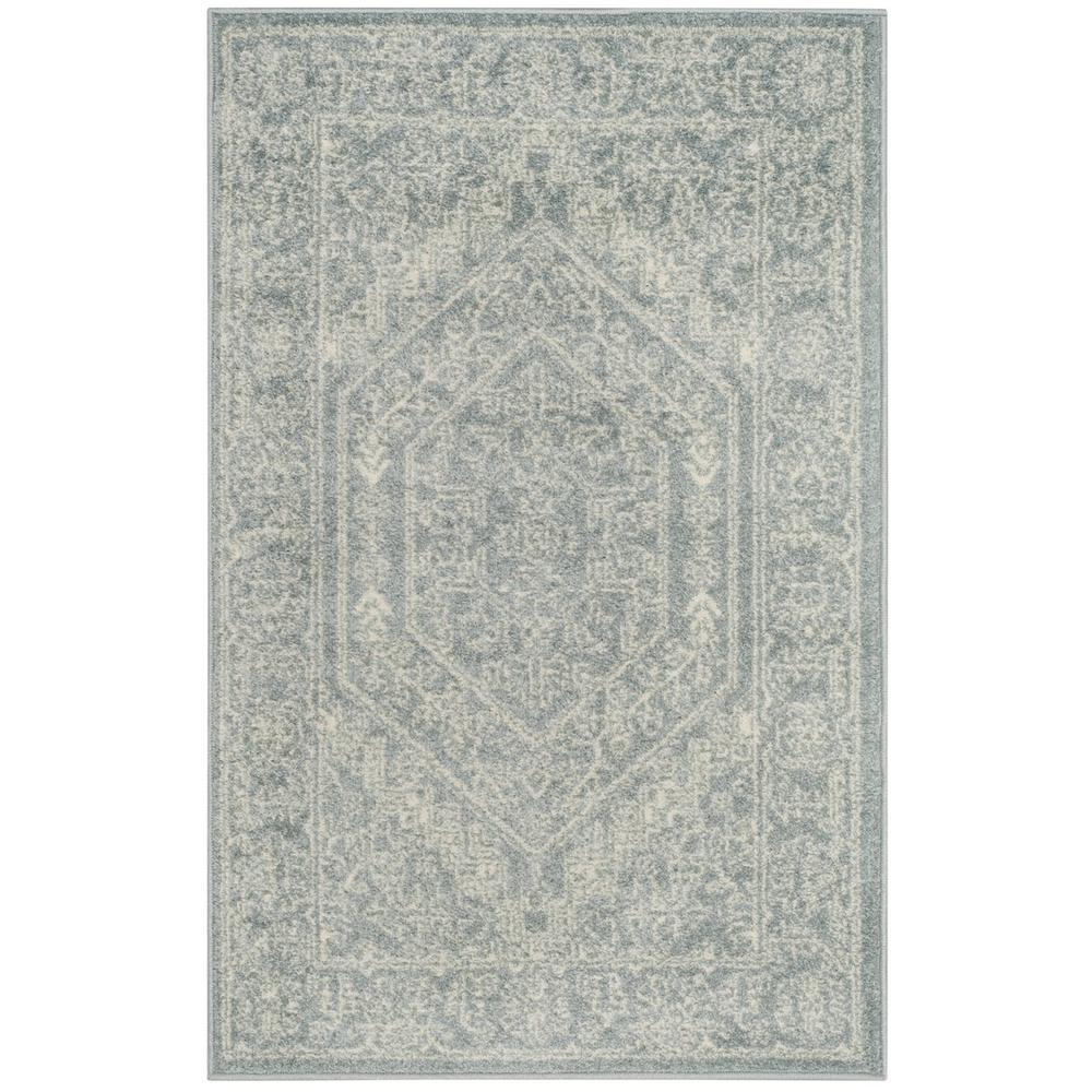 Adirondack, SLATE / IVORY, 2'-6" X 4', Area Rug, ADR108T-24. Picture 1