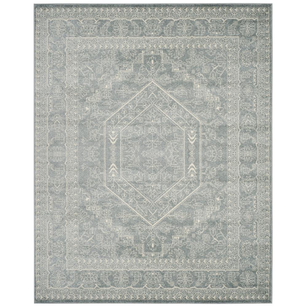 Adirondack, SLATE / IVORY, 11' X 15', Area Rug, ADR108T-1115. Picture 1