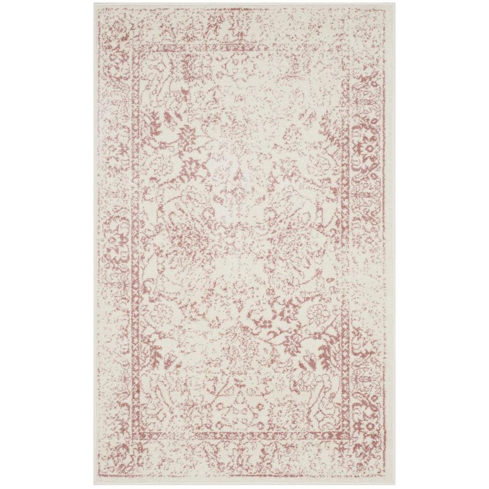 Adirondack, IVORY / ROSE, 3' X 5', Area Rug. Picture 1
