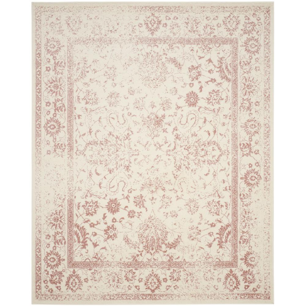 Adirondack, IVORY / ROSE, 8' X 10', Area Rug. Picture 1