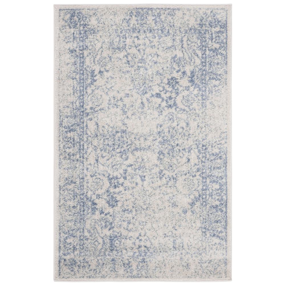 Adirondack, IVORY / LIGHT BLUE, 3' X 5', Area Rug, ADR109L-3. Picture 1