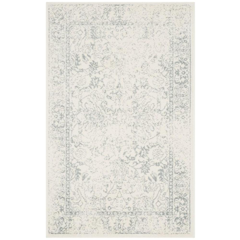 Adirondack, IVORY / SLATE, 3' X 5', Area Rug, ADR109S-3. Picture 1