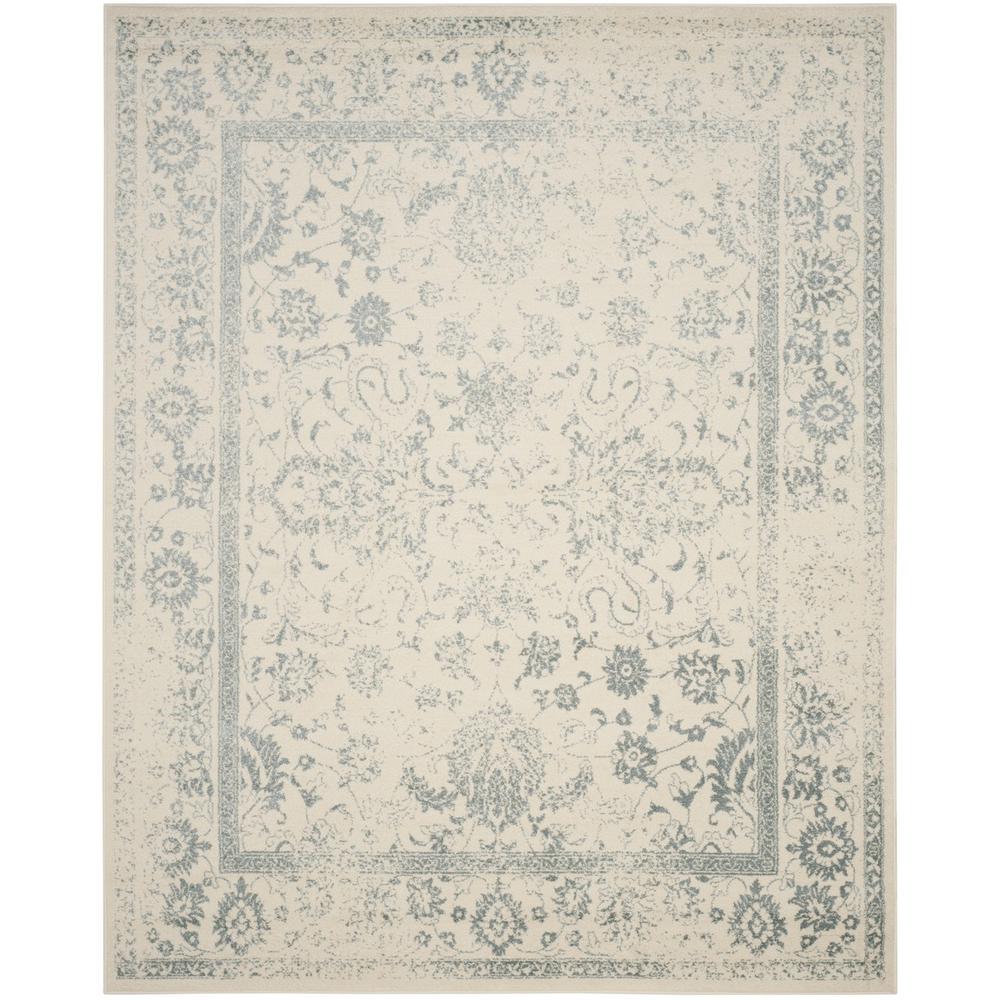 Adirondack, IVORY / SLATE, 8' X 10', Area Rug, ADR109S-8. Picture 1