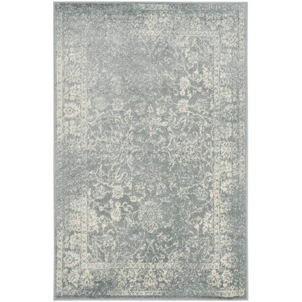 Adirondack, SLATE / IVORY, 10' X 14', Area Rug, ADR109T-10. Picture 1
