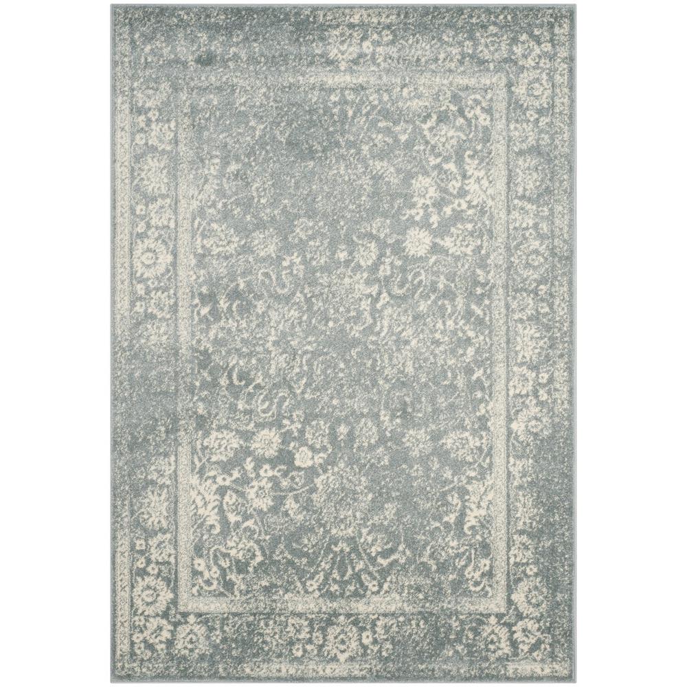 Adirondack, SLATE / IVORY, 5'-1" X 7'-6", Area Rug, ADR109T-5. Picture 1