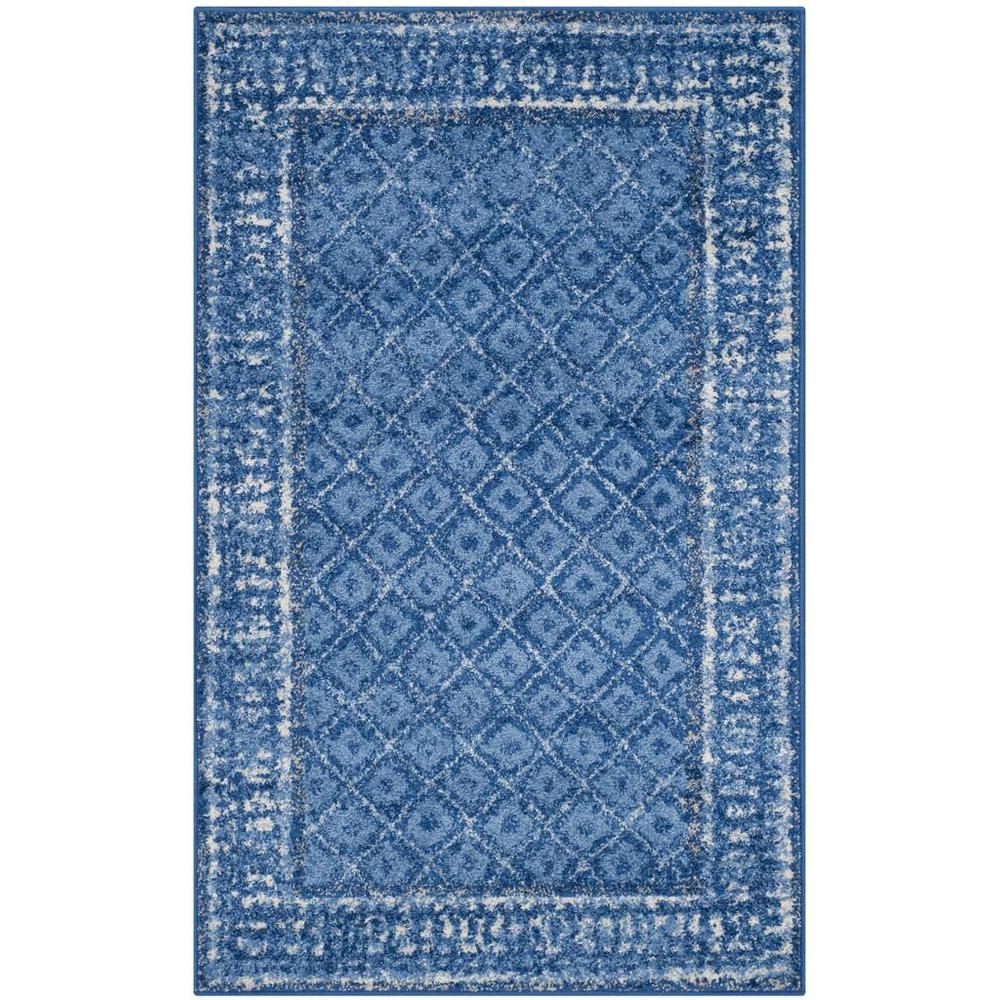 Adirondack, LIGHT BLUE / DARK BLUE, 3' X 5', Area Rug, ADR110F-3. Picture 1