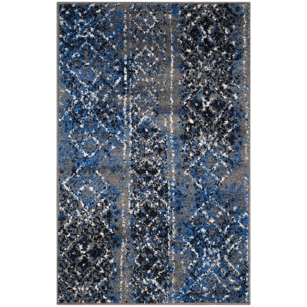 Adirondack, SILVER / MULTI, 2'-6" X 4', Area Rug, ADR111G-24. Picture 1