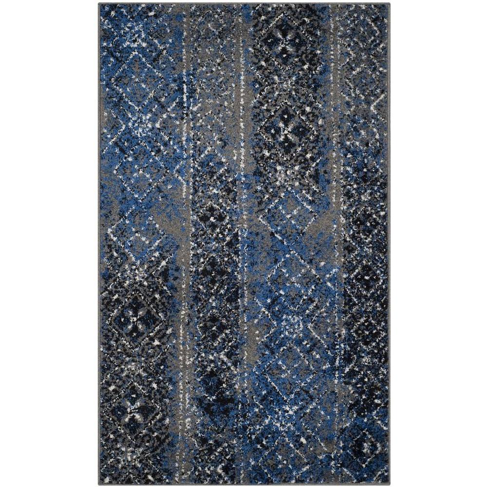 Adirondack, SILVER / MULTI, 3' X 5', Area Rug, ADR111G-3. Picture 1