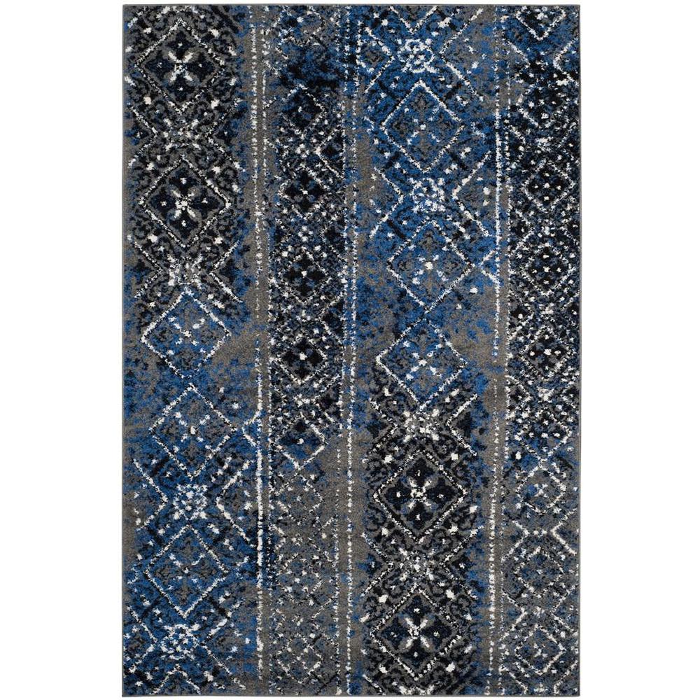Adirondack, SILVER / MULTI, 6' X 9', Area Rug, ADR111G-6. Picture 1