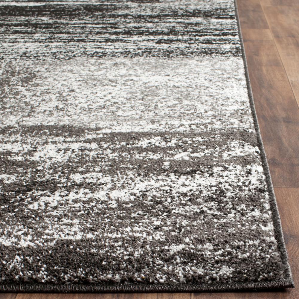 Adirondack, SILVER / BLACK, 11' X 15', Area Rug, ADR112A-1115. Picture 1