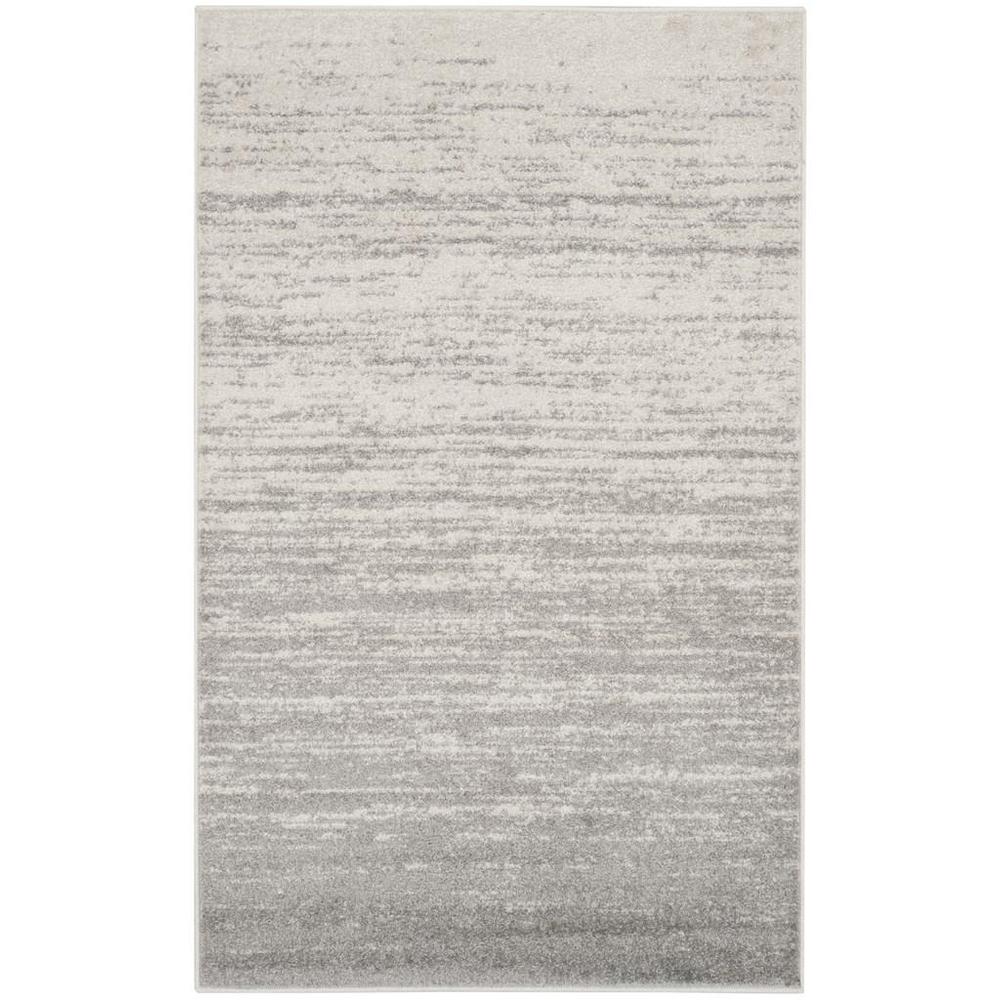 Adirondack, IVORY / SILVER, 3' X 5', Area Rug, ADR113B-3. Picture 1