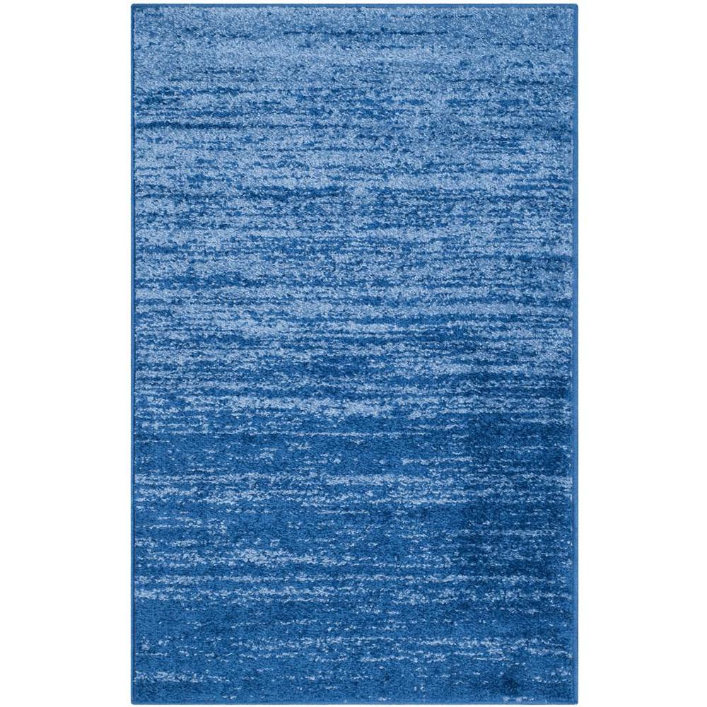Adirondack, LIGHT BLUE / DARK BLUE, 2'-6" X 4', Area Rug, ADR113F-24. Picture 1