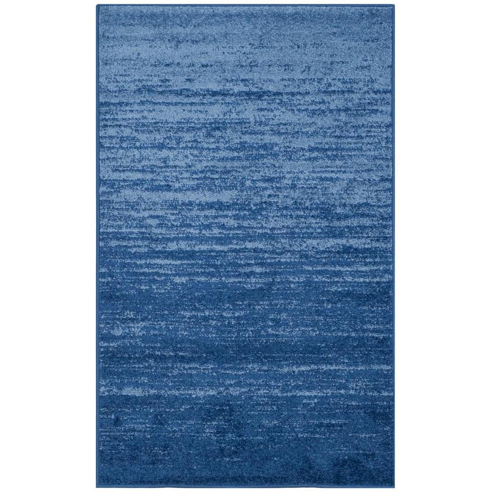 Adirondack, LIGHT BLUE / DARK BLUE, 3' X 5', Area Rug, ADR113F-3. Picture 1