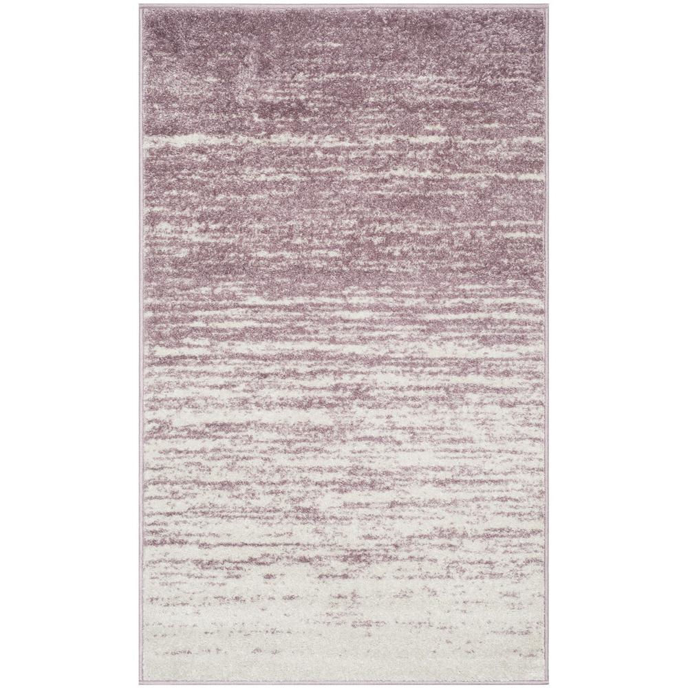 Adirondack, CREAM / PURPLE, 3' X 5', Area Rug, ADR113L-3. Picture 1