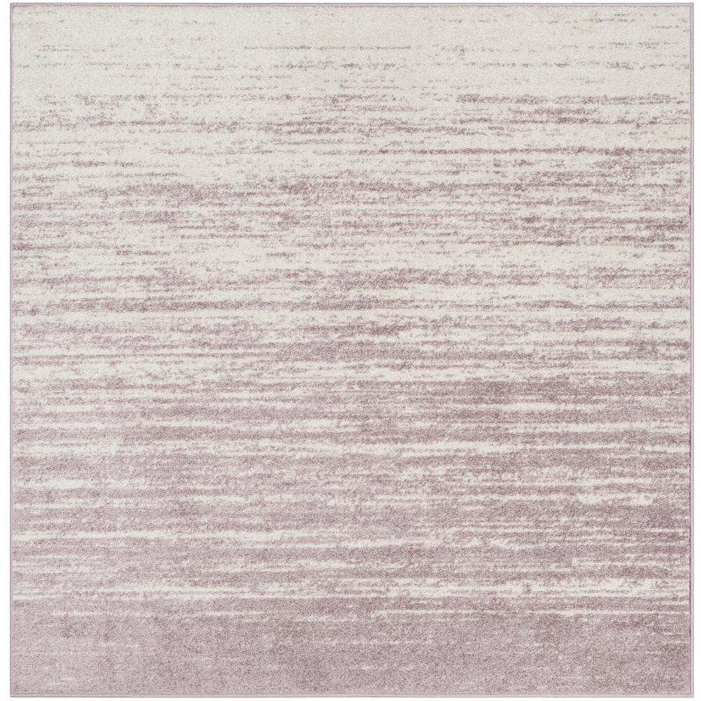 Adirondack, CREAM / PURPLE, 6' X 6' Square, Area Rug, ADR113L-6SQ. Picture 1