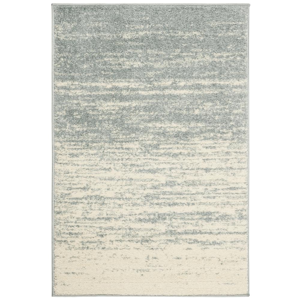 Adirondack, SLATE / CREAM, 2'-6" X 4', Area Rug. Picture 1