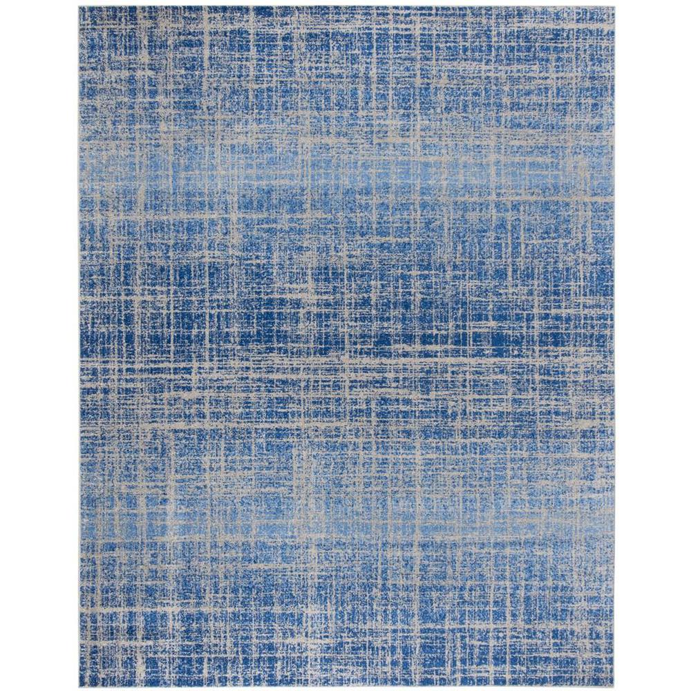 Adirondack, BLUE / SILVER, 8' X 10', Area Rug, ADR116D-8. Picture 1