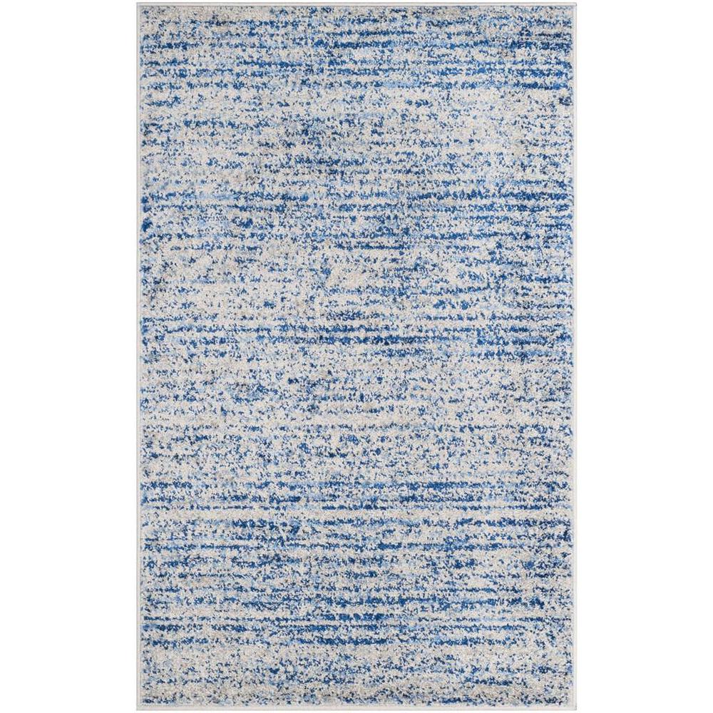 Adirondack, BLUE / SILVER, 3' X 5', Area Rug, ADR117D-3. Picture 1