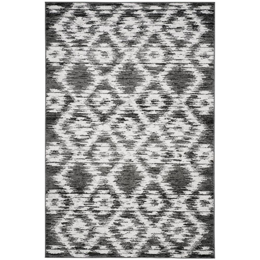 Adirondack, CHARCOAL / IVORY, 6' X 9', Area Rug, ADR118R-6. Picture 1