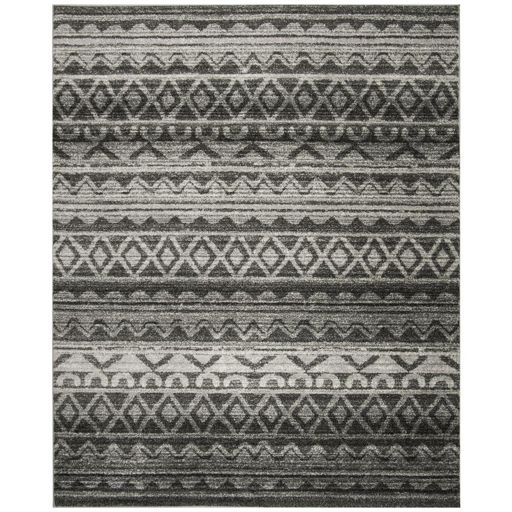 Adirondack, IVORY / CHARCOAL, 8' X 10', Area Rug, ADR119N-8. Picture 1