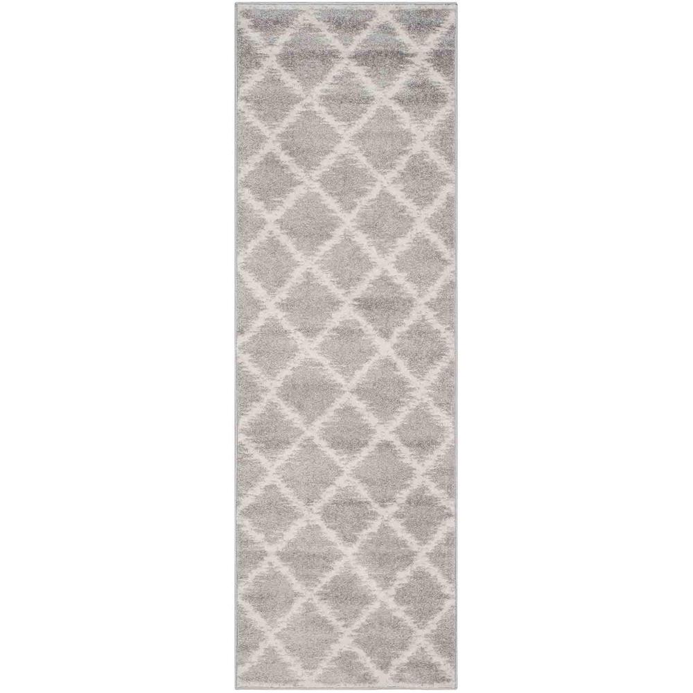 Adirondack, SILVER / IVORY, 2'-6" X 8', Area Rug, ADR120B-28. Picture 1