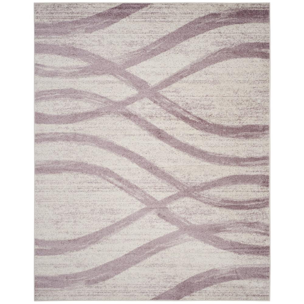 Adirondack, CREAM / PURPLE, 8' X 10', Area Rug, ADR125L-8. Picture 1