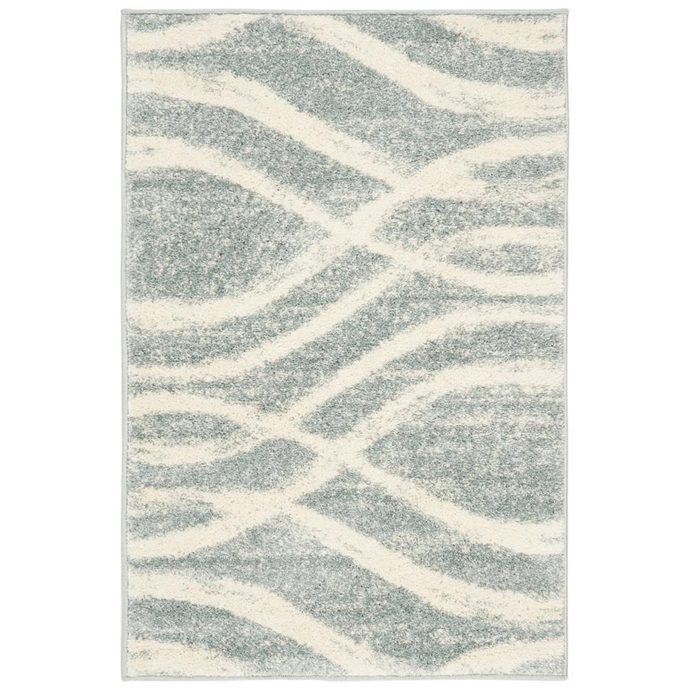 Adirondack, CREAM / SLATE, 2'-6" X 4', Area Rug. Picture 1