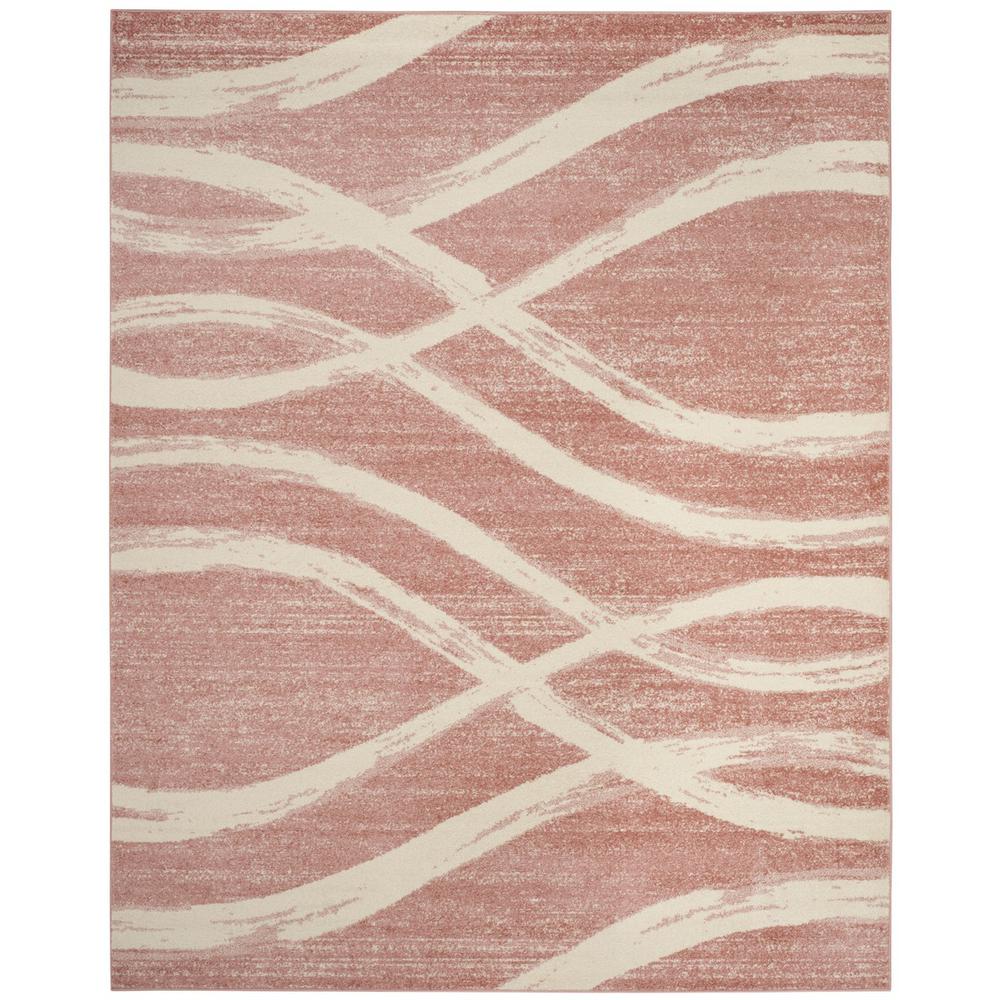 Adirondack, ROSE / CREAM, 8' X 10', Area Rug. Picture 1