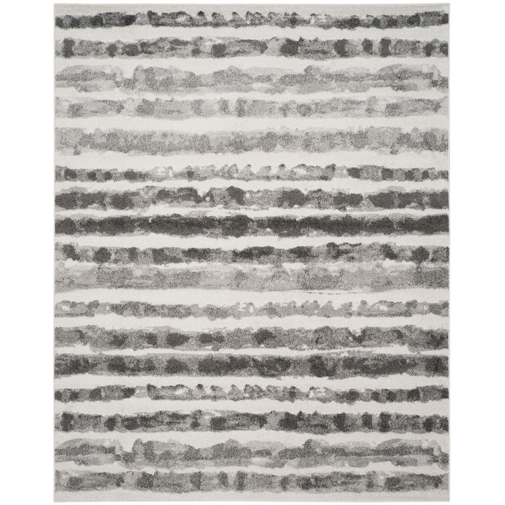 Adirondack, IVORY / CHARCOAL, 8' X 10', Area Rug, ADR126N-8. Picture 1