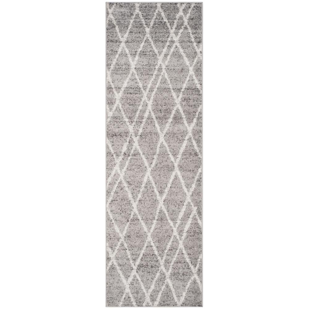 Adirondack, IVORY / SILVER, 2'-6" X 10', Area Rug, ADR128B-210. Picture 1