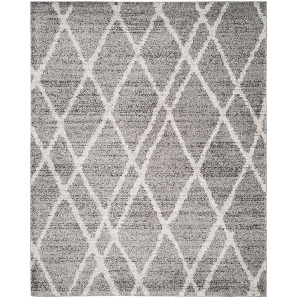 Adirondack, IVORY / SILVER, 8' X 10', Area Rug, ADR128B-8. Picture 1