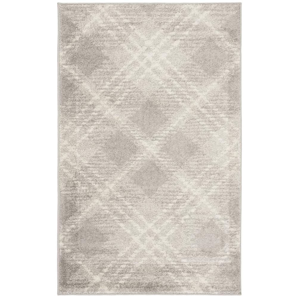Adirondack, LIGHT GREY / IVORY, 3' X 5', Area Rug. Picture 1