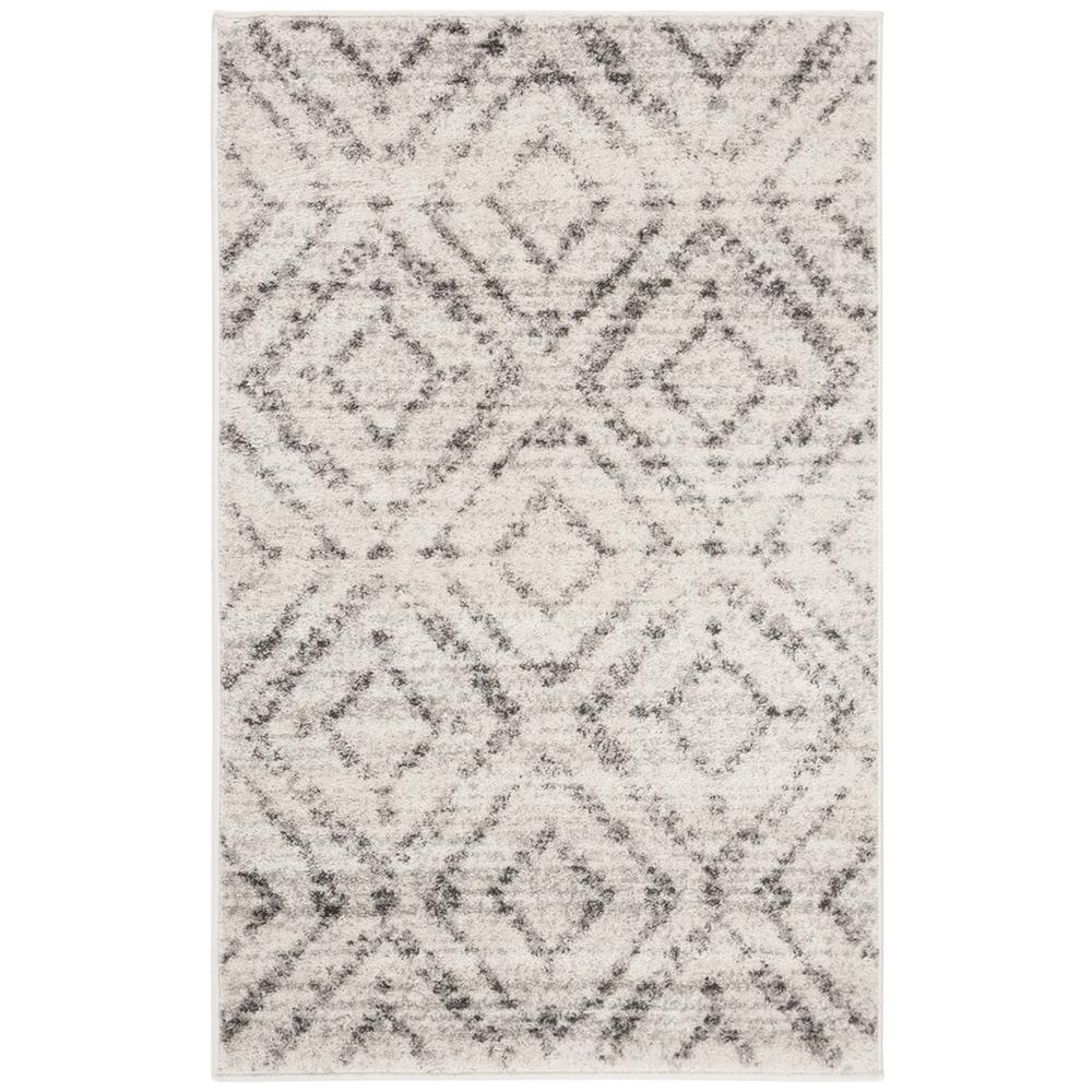 Adirondack, LIGHT GREY / GREY, 2'-6" X 4', Area Rug, ADR131C-24. Picture 1