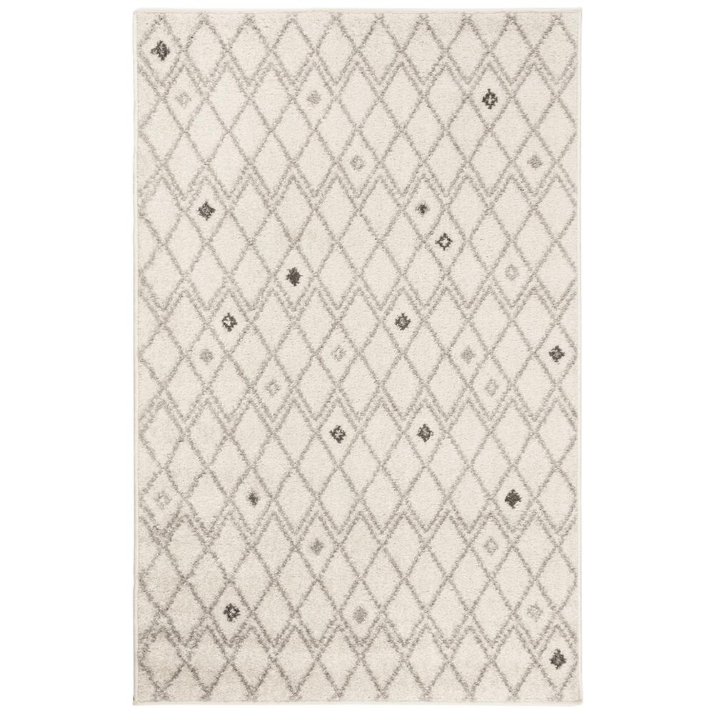 Adirondack, IVORY / GREY, 3' X 5', Area Rug, ADR132B-3. Picture 1